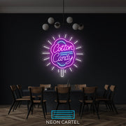 Suikerspin Neon LED-bord