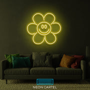 Zonnebloem Smile Neon LED-bord