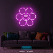 Zonnebloem Smile Neon LED-bord