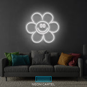 Zonnebloem Smile Neon LED-bord