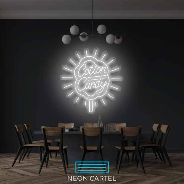 Suikerspin Neon LED-bord