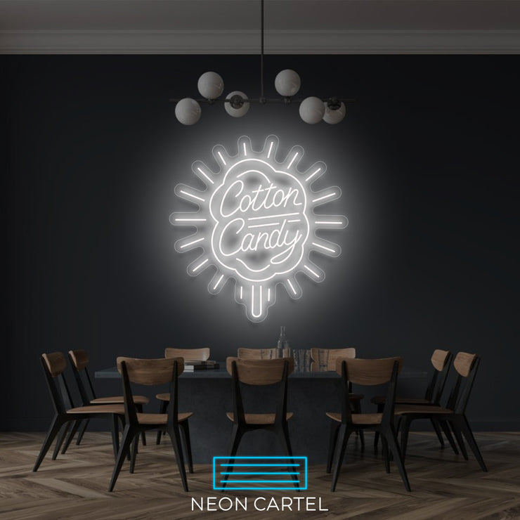 Suikerspin Neon LED-bord