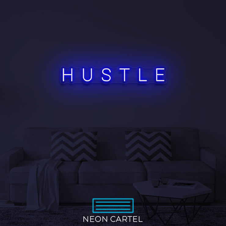 HUSTLE Neon LED-bord