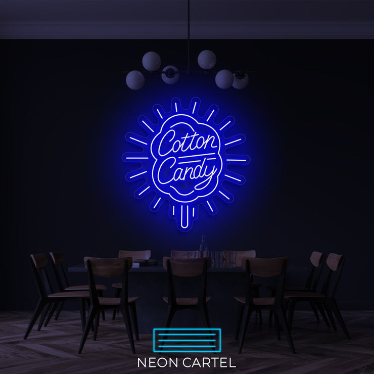 Suikerspin Neon LED-bord