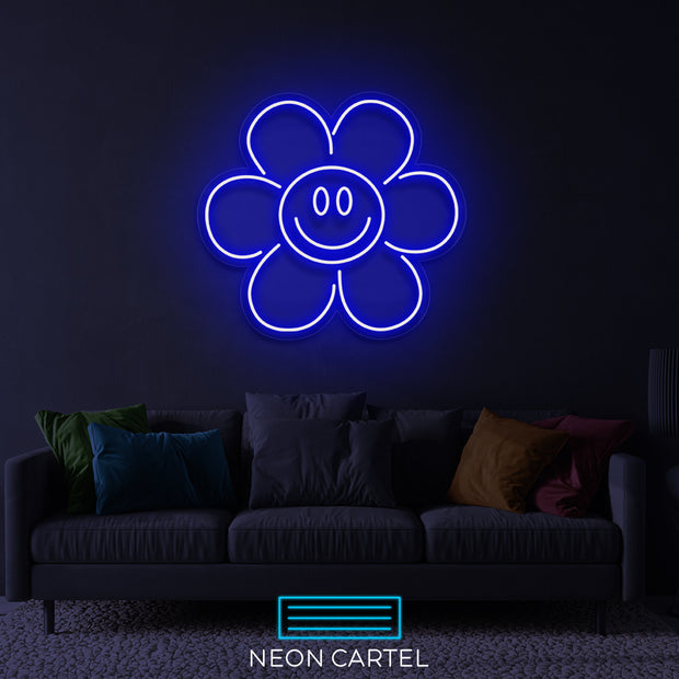 Zonnebloem Smile Neon LED-bord