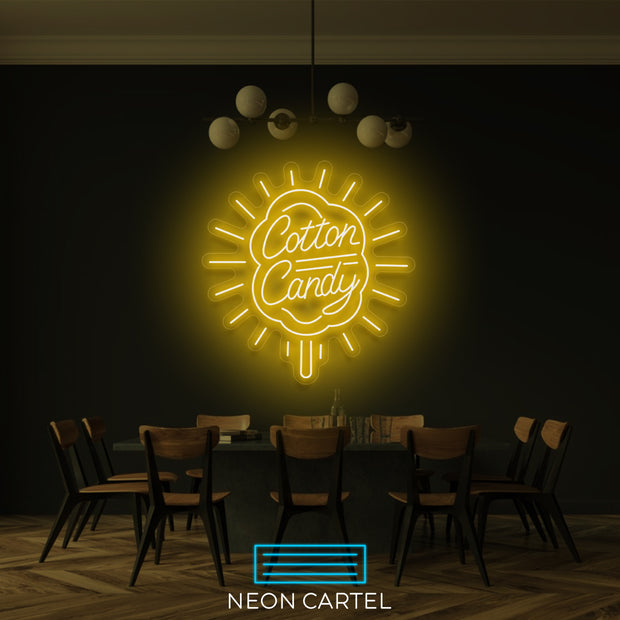 Suikerspin Neon LED-bord