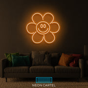 Zonnebloem Smile Neon LED-bord