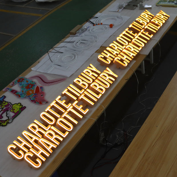 Metal Frame Neon Sign / 📝 Request Your Custom Quote