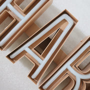 Metal Frame Neon Sign / 📝 Request Your Custom Quote