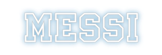 Custom Neon: Messi