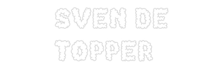 Custom Neon: Sven de
topper