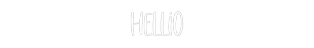 Custom Neon: hellio