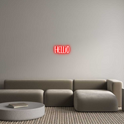 Custom Neon: hellio