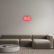 Custom Neon: hello