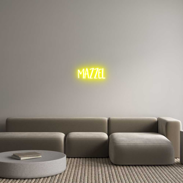 Custom Neon: mazzel