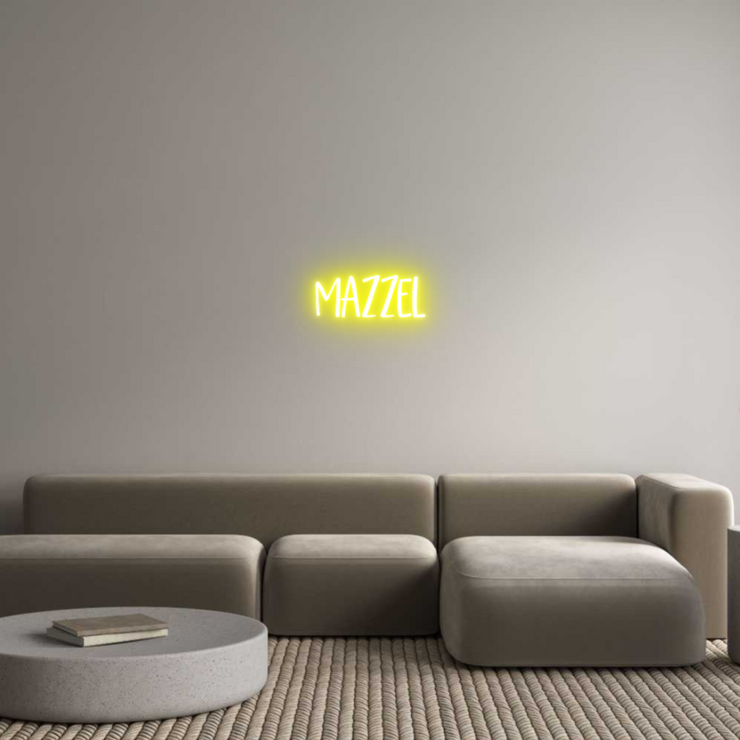 Custom Neon: mazzel