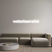Custom Neon: websiteanalist