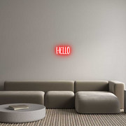 Custom Neon: hello