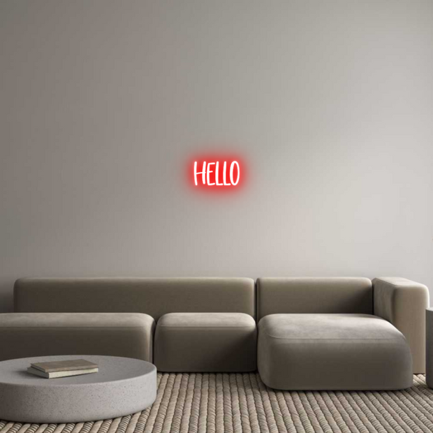 Custom Neon: hello