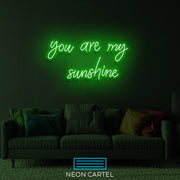 Je bent mijn zonneschijn neon LED-bord