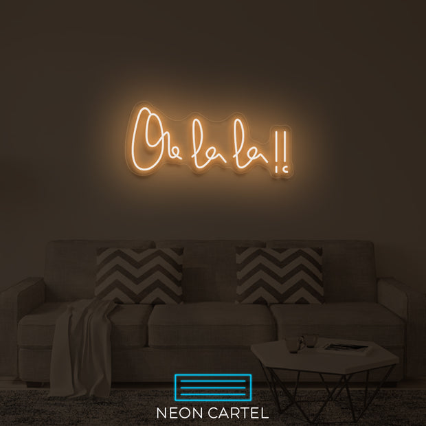 Oh La La!! Neon LED-bord
