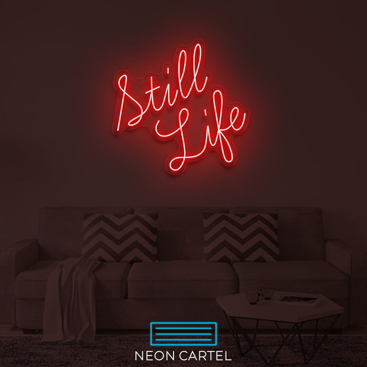 Stilleven Neon LED-bord