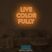 Live Color Fully Neon LED Sign