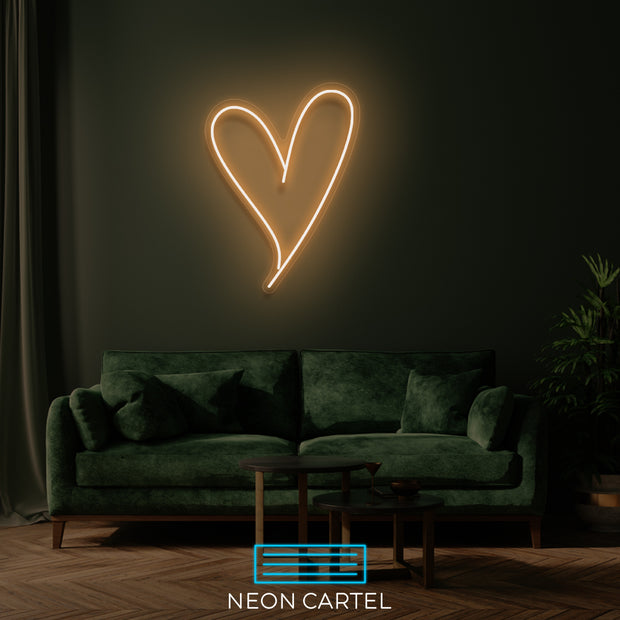 Hart Liefde Neon LED-bord