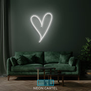 Hart Liefde Neon LED-bord