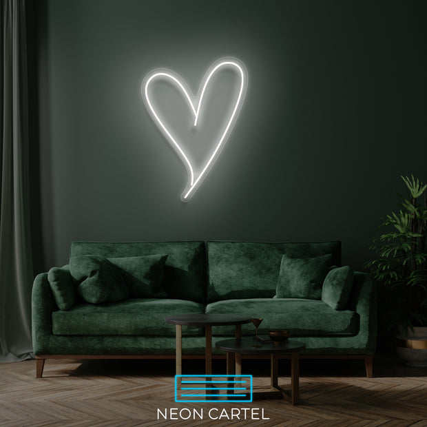 Hart Liefde Neon LED-bord