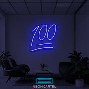 100 Neon Led-bord