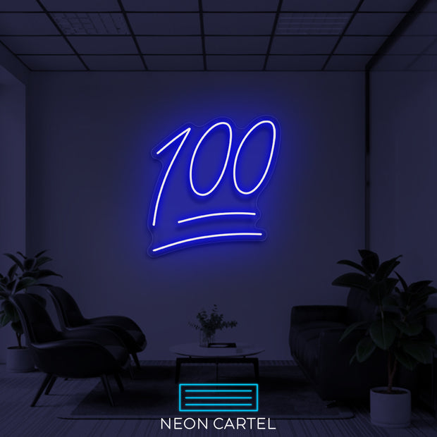 100 Neon Led-bord