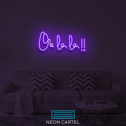 Oh La La!! Neon LED-bord