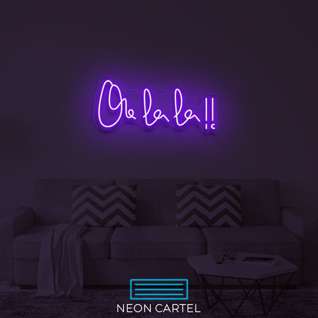 Oh La La!! Neon LED-bord