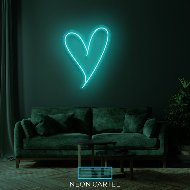 Hart Liefde Neon LED-bord