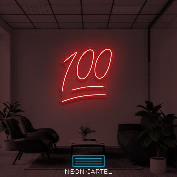 100 Neon Led-bord