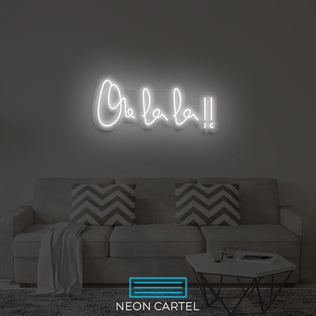 Oh La La!! Neon LED-bord