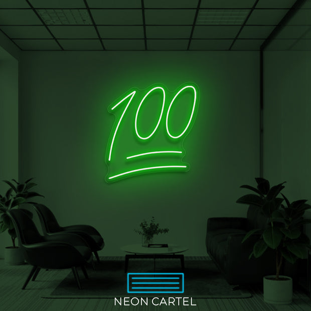 100 Neon Led-bord