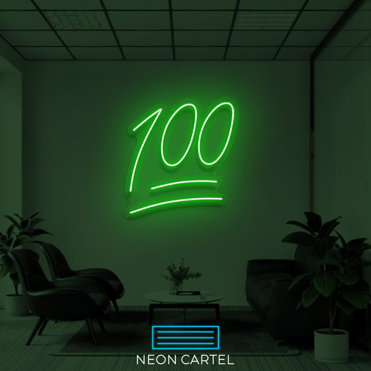 100 Neon Led Sign