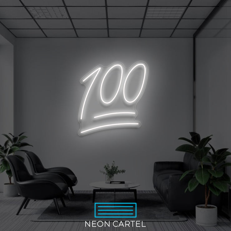 100 Neon Led Sign