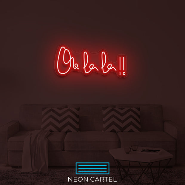 Oh La La!! Neon LED-bord