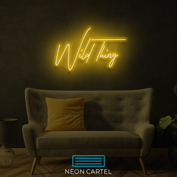 Wild Thing Neon LED-bord