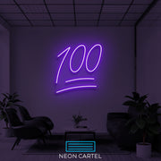 100 Neon Led-bord