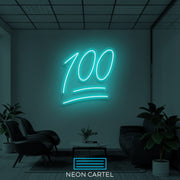 100 Neon Led-bord