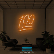 100 Neon Led-bord