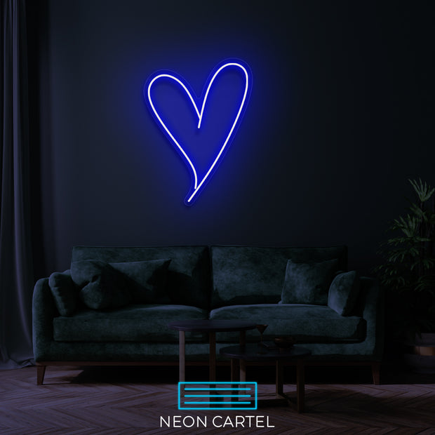 Hart Liefde Neon LED-bord