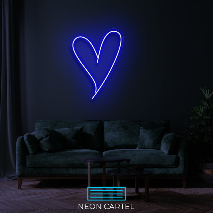 Hart Liefde Neon LED-bord