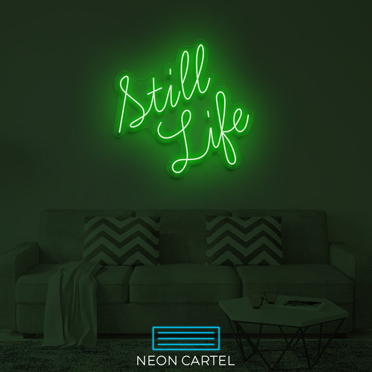 Stilleven Neon LED-bord