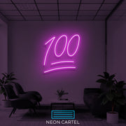 100 Neon Led-bord