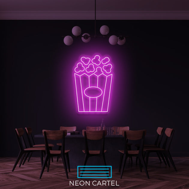 Popcorn Neon LED Sign – neon-cartel